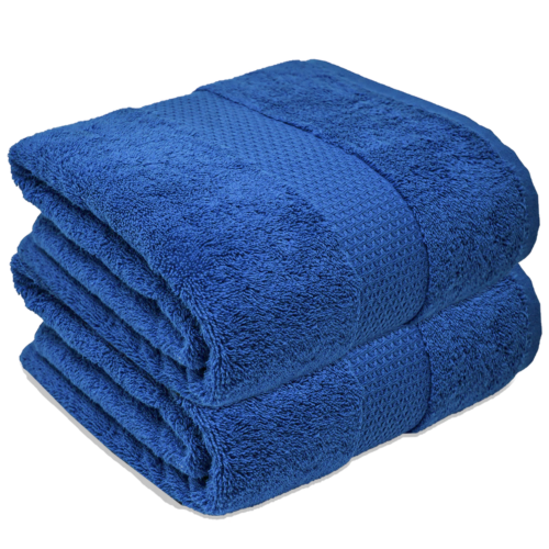 (90 X 170 cm) Luxury 100% Egyptian Cotton Bath Towel 600GSM Extra Large Super Jumbo Bath Sheet Towelsworld